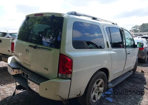 2007 Nissan Armada Se from USA, damaged, VIN 5N1AA08A47N703768